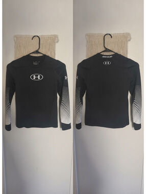 Under Armour Kid's Black Shirt